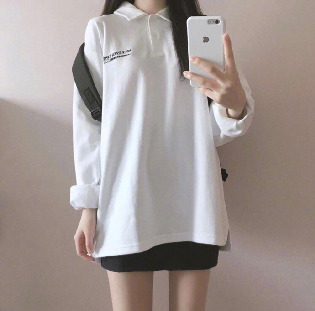 学生味十足的短裙穿搭参考显腿长的一组