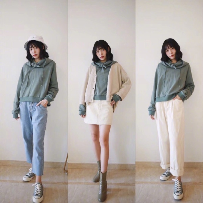 27套俏皮减龄秋季出游穿搭参考