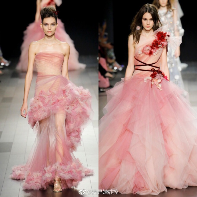 Marchesa Spring 2018婚纱图片