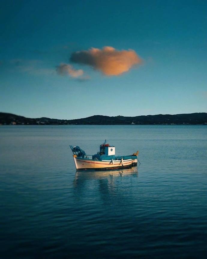 希腊旅游星空大海的完美融合图片