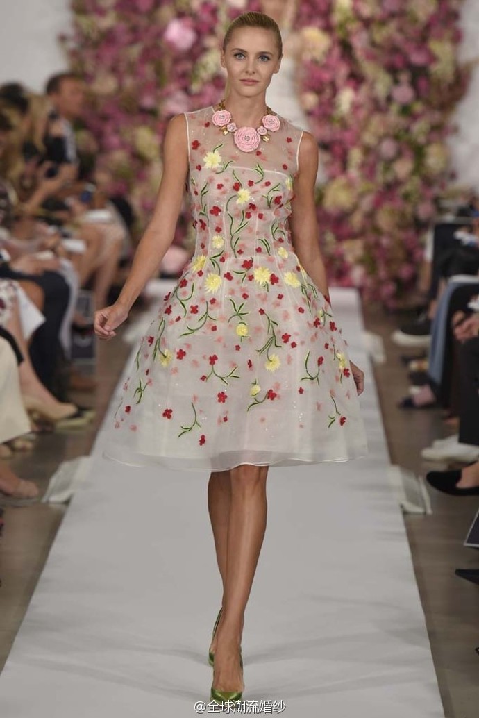Oscar de la Renta RTW Spring超美礼服图片