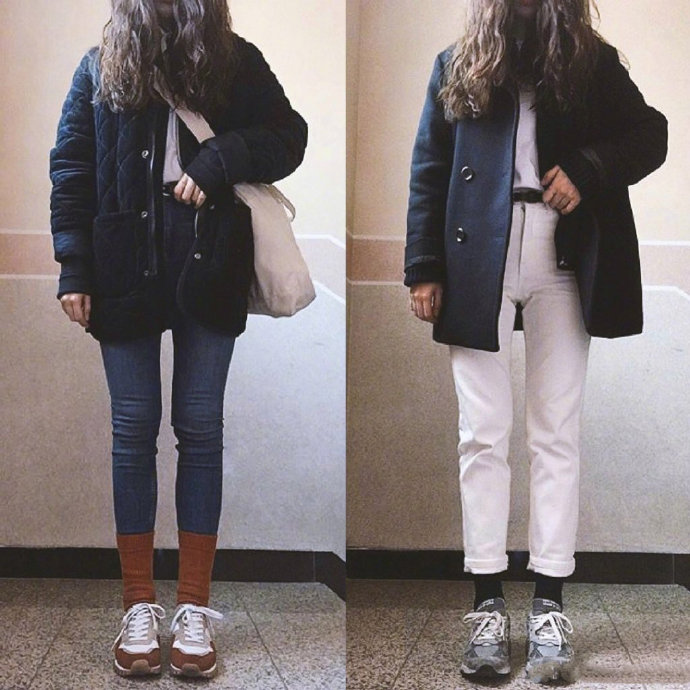 利落简约时尚的裤装搭配