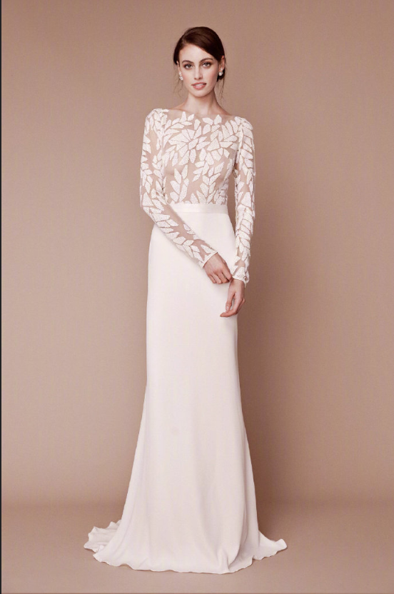 Tadashi Shoji Fall 2019精致又优雅的婚纱礼服图片