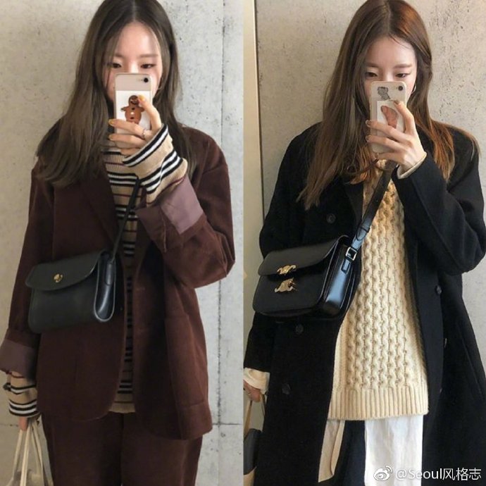 onnuk小姐姐的日常穿搭深爱棕色系搭配