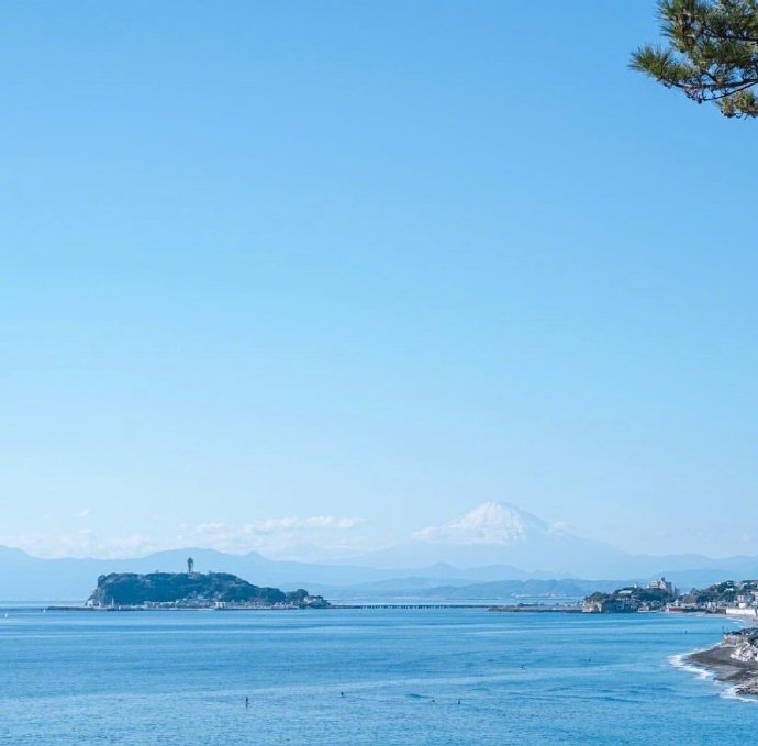 镰仓的大海风景图片