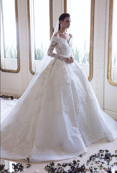 黎巴嫩高定Ziad Nakad婚纱图片​