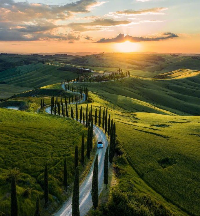 美丽的托斯卡纳风景图片