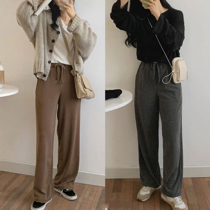 乖巧又精致女人图片 小个子女生的秋装穿搭范本