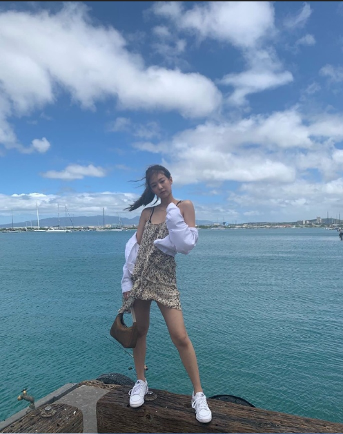 韩国美女图片 女团BLACKPINK夏威夷写真照