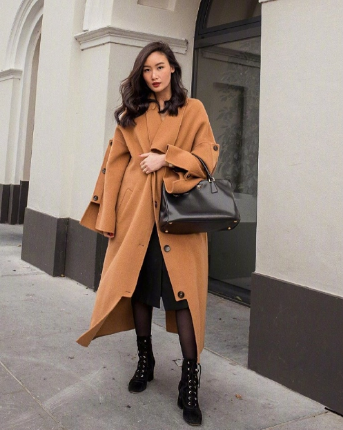 亚裔博主LEVI小个子女生穿衣搭配参考​  