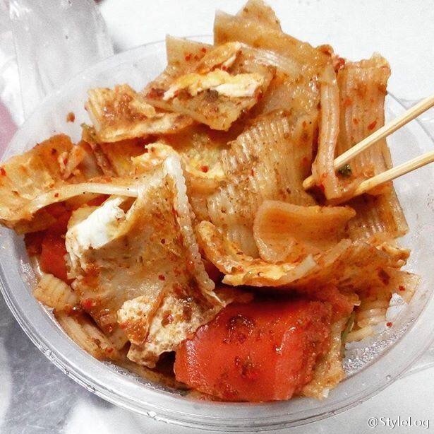 吃烤冷面吗 东北小吃烤冷面图片