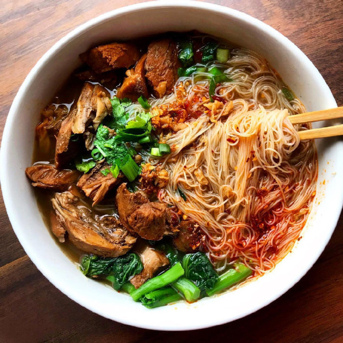 好想吃汤粉啊 小吃米粉图片